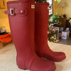 Hunter rain boots